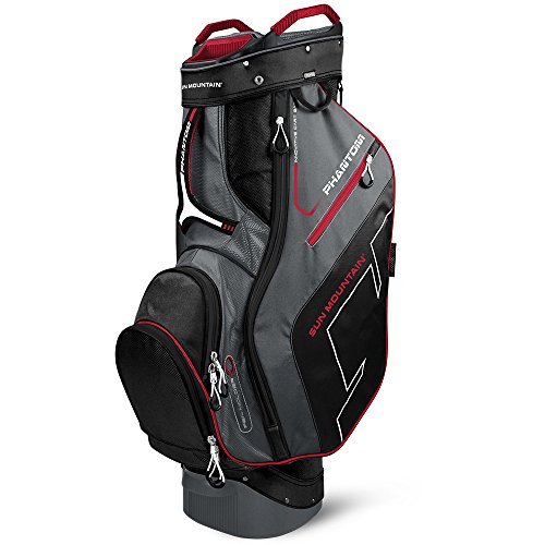 Sun Mountain Phantom-Sacca per Golf Caddy, Colore: Nero