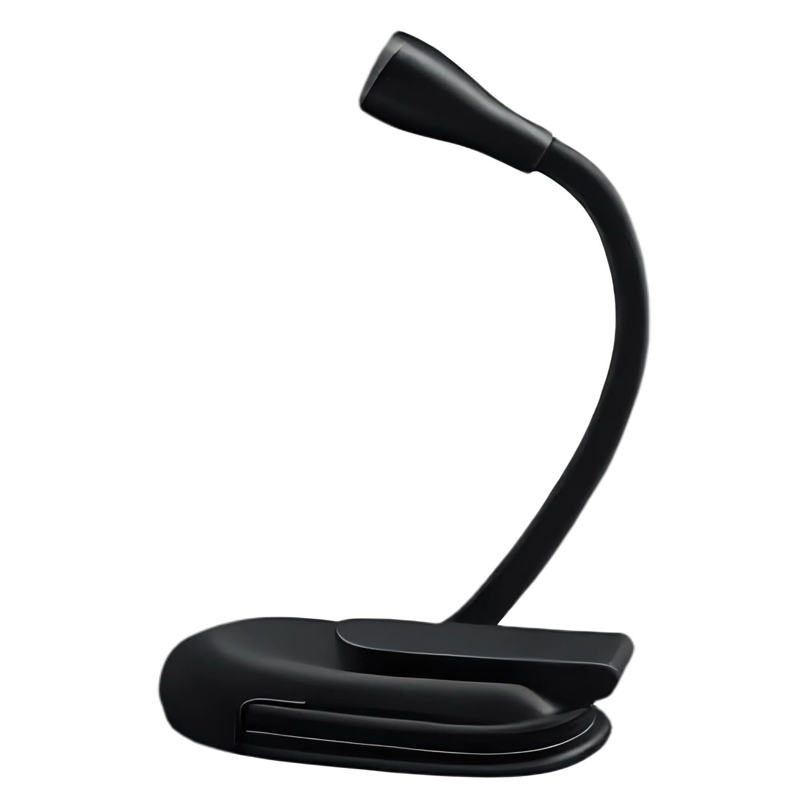 Our Fave Black Portable Night Light Abs Body Gentle Glow Bedroom Bedside Clip Light