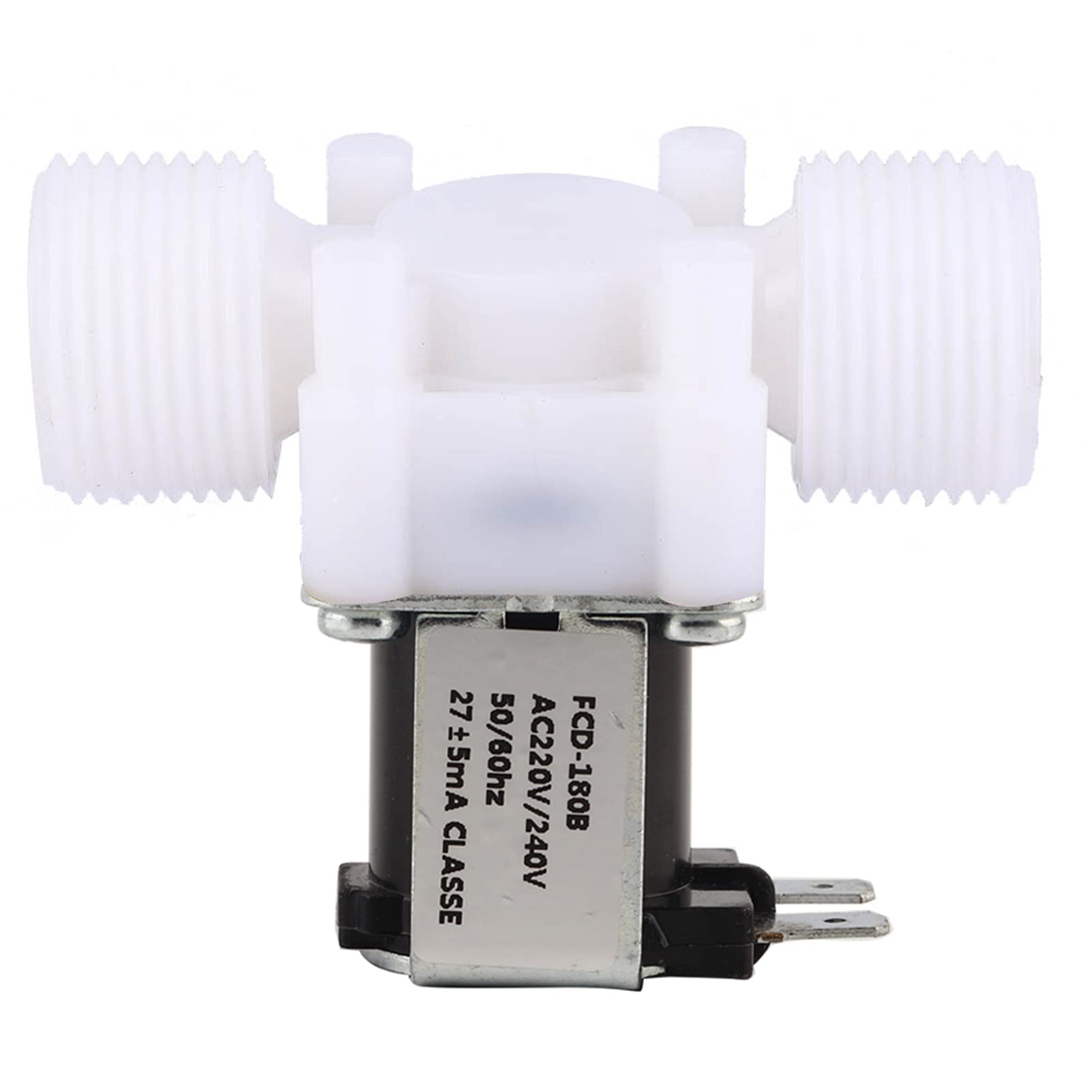 G3/4 zoll Magnetventil DC 24V / AC 220V Einlass Wasser Magnetventil Normalerweise Geschlossenes Ventil Wasserventil für Wasserfilter (AC 220-240V)