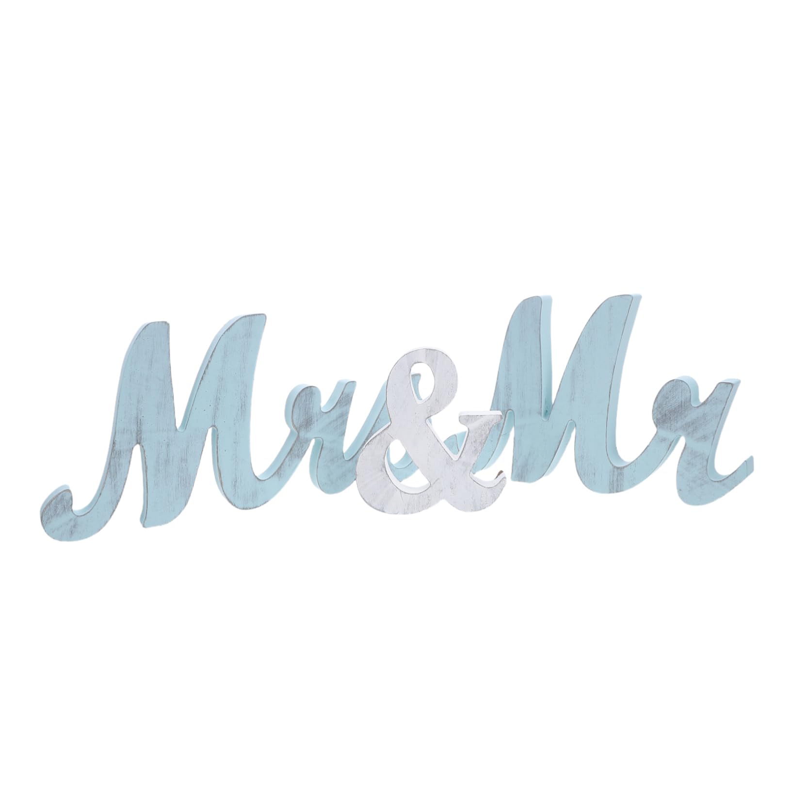 Mr Mrs décoration table mariage vintage pour centre de table chic
