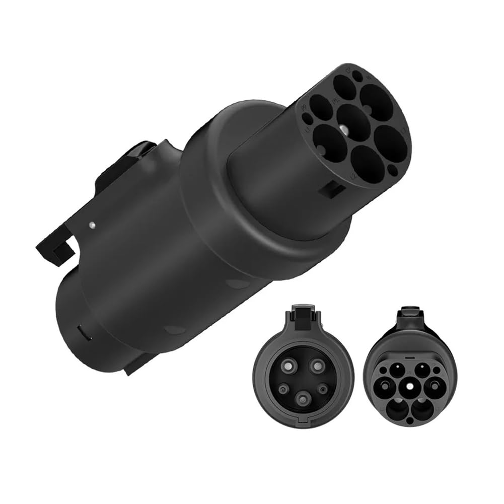 Amazon.co.jp: IEC62196 Type 2 - SAE J1772 Type 1 EV アダプター充電