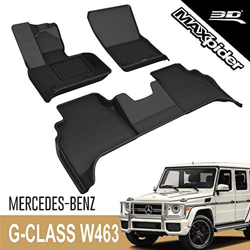3d Maxpider Allwetter Fussmatten Fur Mercedes Benz G Klasse 2019 2021 Passgenaue Fussmatten Auto Gummi Matten Gummimatten Amazon De Auto Motorrad