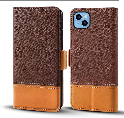 Étui portefeuille iPhone 13 Pro Max en cuir véritable de qualité