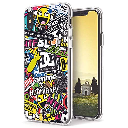 INKOVER Cover per Apple iPhone XR Custodia in TPU