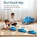 Little Blue Truck Toys for Kids Ages 2 3 4 5 6 7 8 Year Old Boys Girls, 1:32 Alloy Kids Car Toys, with Pull Back Model Cars diecast Cars Toddlers Race playsets Birthday Set