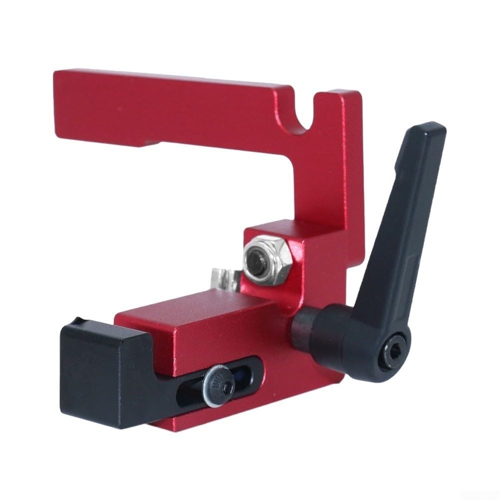 Localizador de Montaña Aluminio 10x7cm Carpintería(Red)