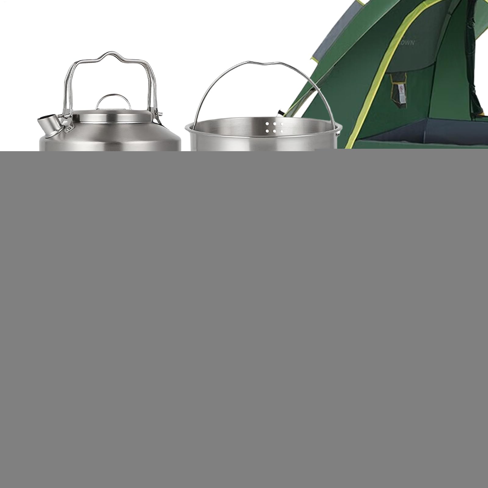 Camping-Sets – für den Außenbereich des leichten Kits, tragbare Überlebensausrüstung | Kompaktes Kochgeschirr für Wanderungen und Wanderungen