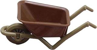 Dollhouse Miniature Wheelbarrows | My Garden Baby Doll | Mini House Cart Model Simulation Trolley Model | Dollhouse Furniture for Action Figures, Dioramas, Models