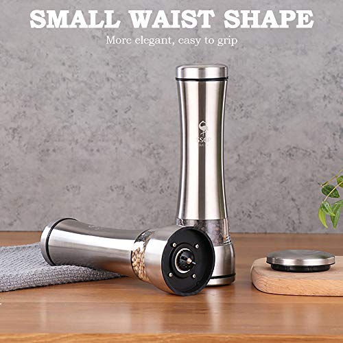Honorall Moedor de pimenta de sal Moinho de pimenta Molho de especiarias Muller Shaker Pepper Moedor