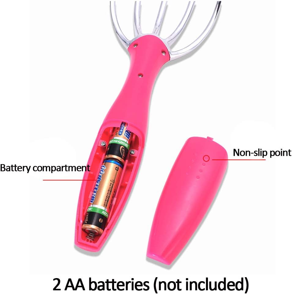 Masajeador De Cabeza Eléctrico con 5 Garras De Masaje ...
