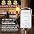 Propane Water Heater 1.58 GPM, Lightweight Instant Hot Water Heater with LED Display and 3-Mode Shower Head, Suitable for RV Camping Shower, 6L