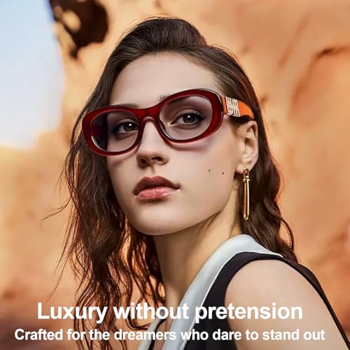 AICase Ozzy Merch Retro Oval Sunglasses for Women Men Small 90s Sun Glasses Trendy Round Shades Cute Miu Designer Sunnies UV400 Protection3