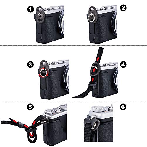 Soft Mirrorless Camera Shoulder Neck Strap For Sony A6700 A6600 A6500 A6400 A6300 A6100 A6000 Zv-E10 Zv-E1 A7Rv A7Iv A7Siii A7C Canon Eos M50 M6 Mark Ii Nikon Z30 Z50 Fuji X-T5 X-S10 Panasonic Gx85 #TOP7