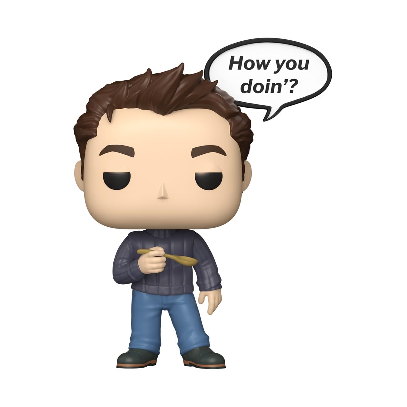 Funko Pop! Sayings: Friends, Joey Tribbiani, Collectable Vinyl Figure, Gift Idea, Official Merchandise - Image 2