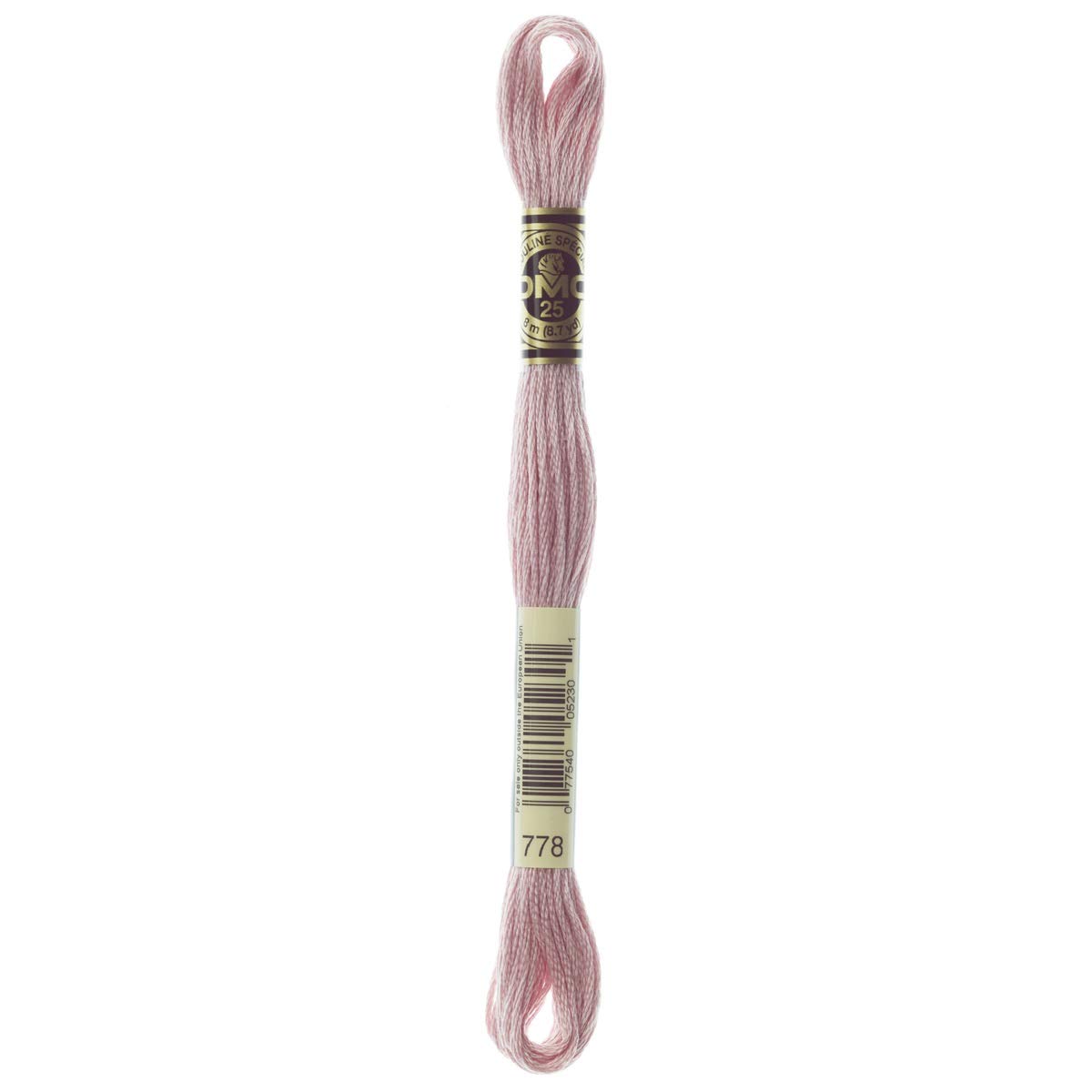 DMC Embroidery Floss Mouline Stranded Cotton Thread for Hand Embroidery and Sewing - Colour No: 778-12 x 8m Skeins โ image 1