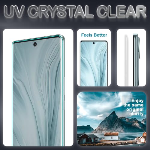 Image of ArmourPro Matte UV Tempered Glass for Vivo T2 Pro, Vivo V29, Vivo V29e, Vivo V40 and iQOO Z7 Pro 5G, Curved Screen Protector, Anti-Glare, Edge-to-Edge Coverage, Fingerprint Friendly, Case Friendly | Pack of 1