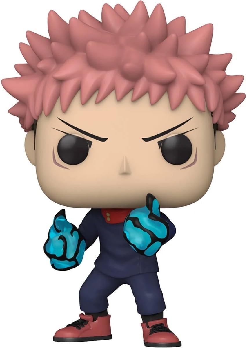 Pop Jujutsu Kaisen Yuji Itadori (Divergent Fist) GITD Figure (AAA Anime Exclusive)