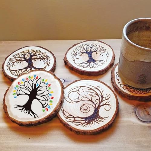 Plantillas pequeñas para pintar madera y manualidades de 7,6 cm 3