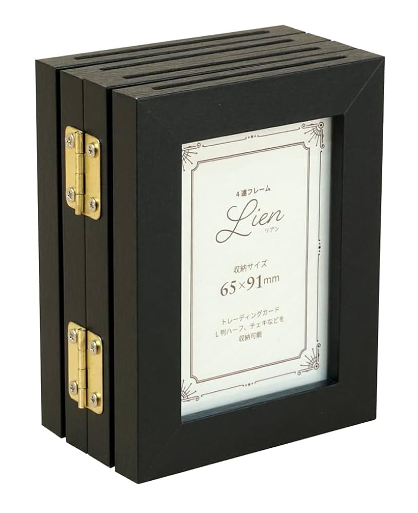 BTS額縁 Amazon | 万丈 VANJOH 4連フレーム リアン L判ハーフ ブラック