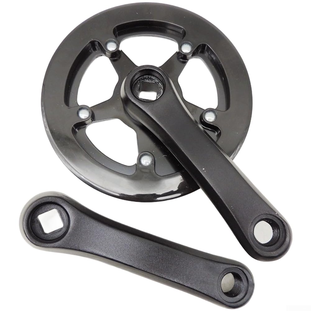 Juego de bielas de aleación de aluminio para bicicleta infantil, plato 32T 114 mm, eje cuadrado