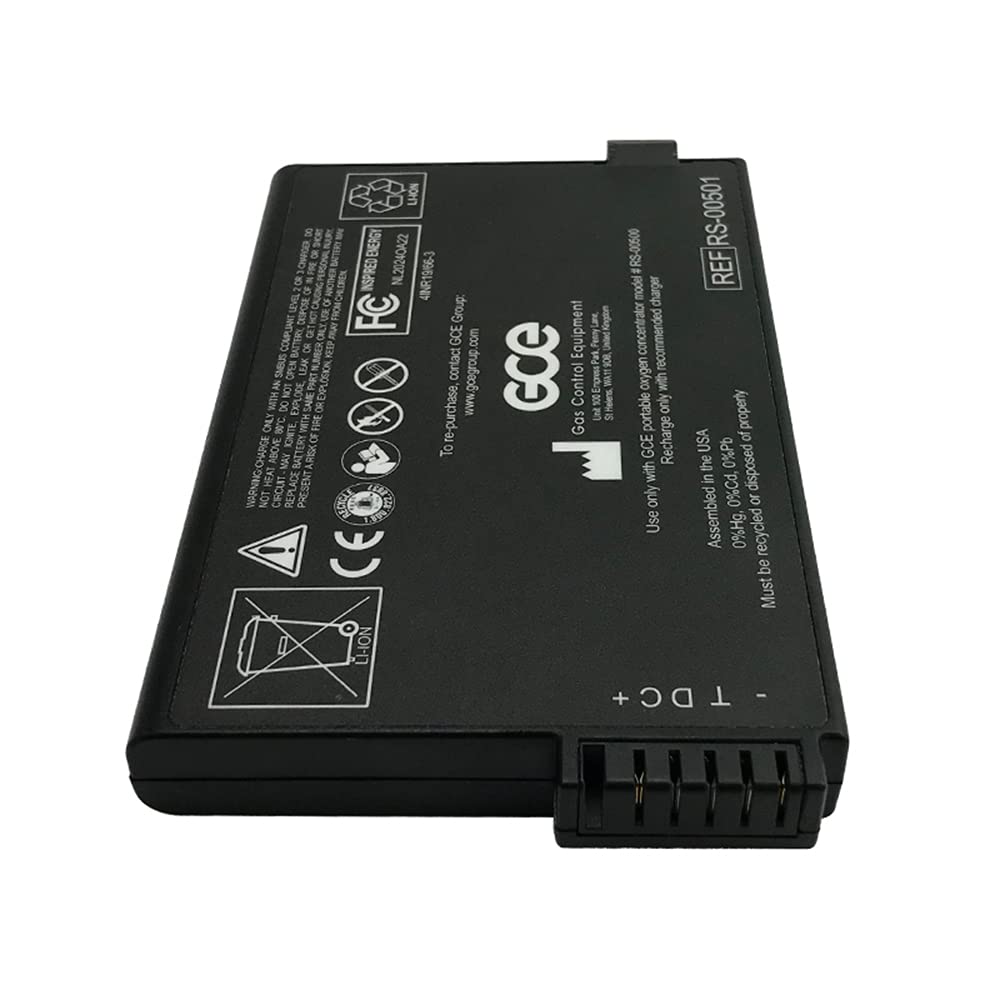 Oryginalny RS‒00501 RS‒00500 Do Urządzeń Kontroli Gazu Przenośnych Koncentratorów Tlenu 4INR1966-3 14.4V 6.6Ah 97Wh Bateria Litowo-Jonowy SIEMA