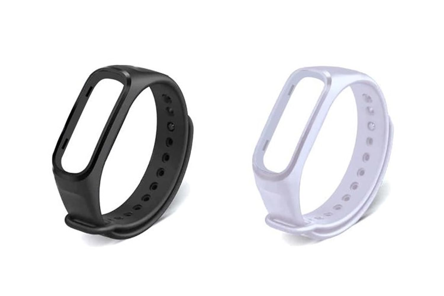 INEFABLEOneplus Band Strap and Oppo Band Strap Soft Silicone Adjustable Band Strap - Device Not Included - Pack of 1