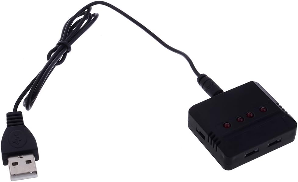 Neewer RC Accessory 4 in 1 Battery Charger for Hubsan X4 H107L H107C H107D WLtoys V977 V930 V202 V252 V939 V933 V955 UDI U816 U816A U830 JXD 385 388 392 Syma X5 X5C JJRC 1000A 1000B 5000 DFD F180