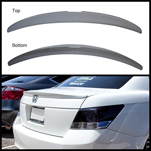 AKKON - for [Paintable Factory Style] 2008 2009 2010 2011 Honda Accord 4DR Sedan Rear Trunk Lip Spoiler Wing