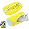 Ajuanbazha 2 Piezas Bolsa Zapatillas Lavadora, Reutilizable Lavar Zapatillas Lavadora, Bolsa Lavadora Zapatillas con Cremallera, Bolsa para Lavar Zapatillas en Lavadora