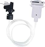 Fuoequl 16A On Off Push Button Switch Jetted Whirlpool Jet for Bath Tub Spa Garbage (Black) (Coloration, White)