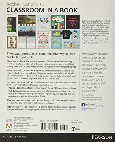 Adobe Illustrator CC Classroom in a Book 2018