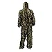 Zicac Outdoor Camo Ghillie Suit 3D Leafy Camouflage Clothing Jungle Woodland Hunting (Height Above 5'11")