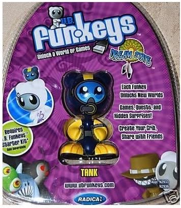 Funkeys 2.5 inch fig - Dream State: Tank (scuba)(yellw)