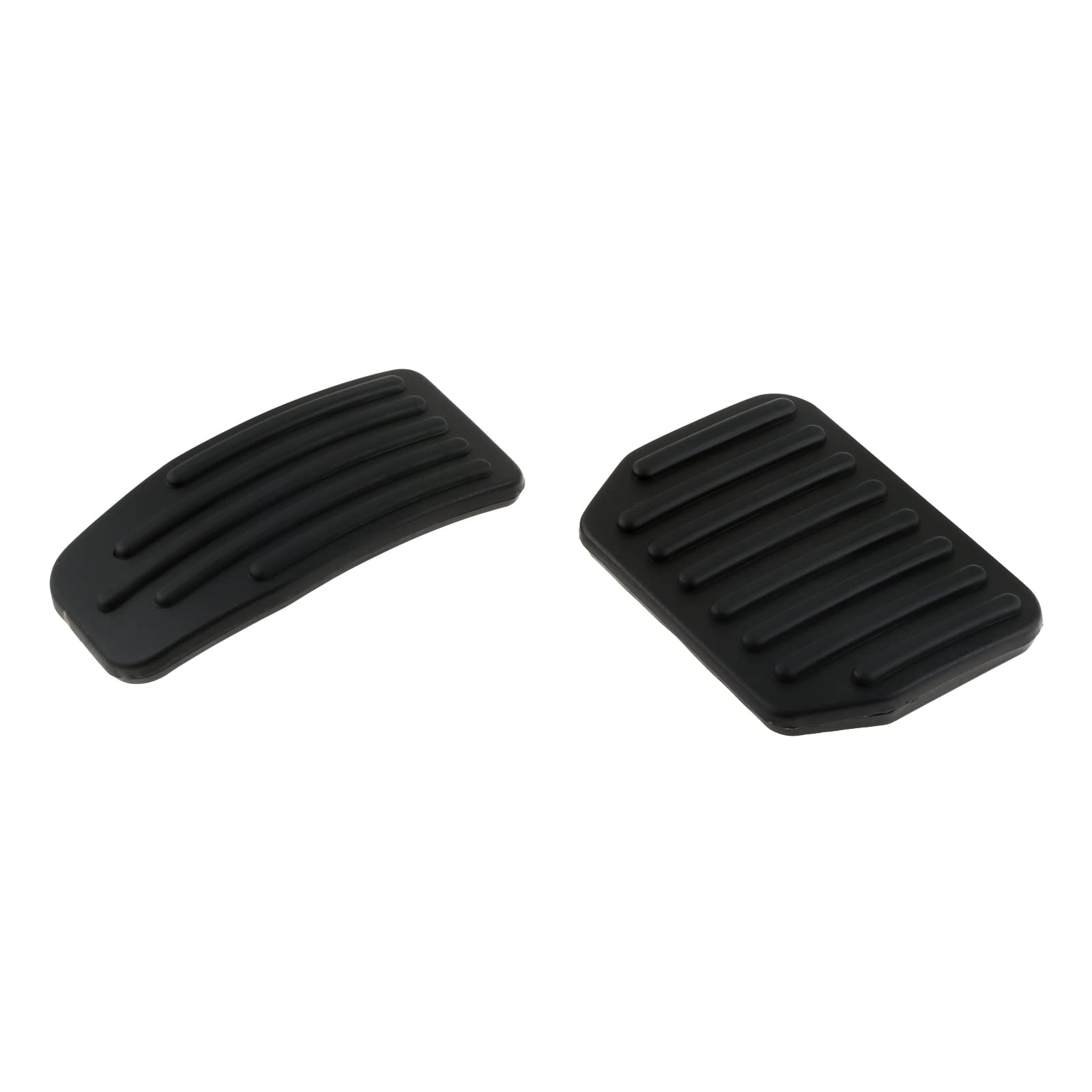 Aupoko Perfomance Pedale für Tesla Model 3 & Model Y 2022 2023 2017-2021, Aluminium Anti-Rutsch Gas- und Bremspedalabdeckung Kompatibel mit Tesla 3 & Y, Tesla Pedalkappen Schwarz