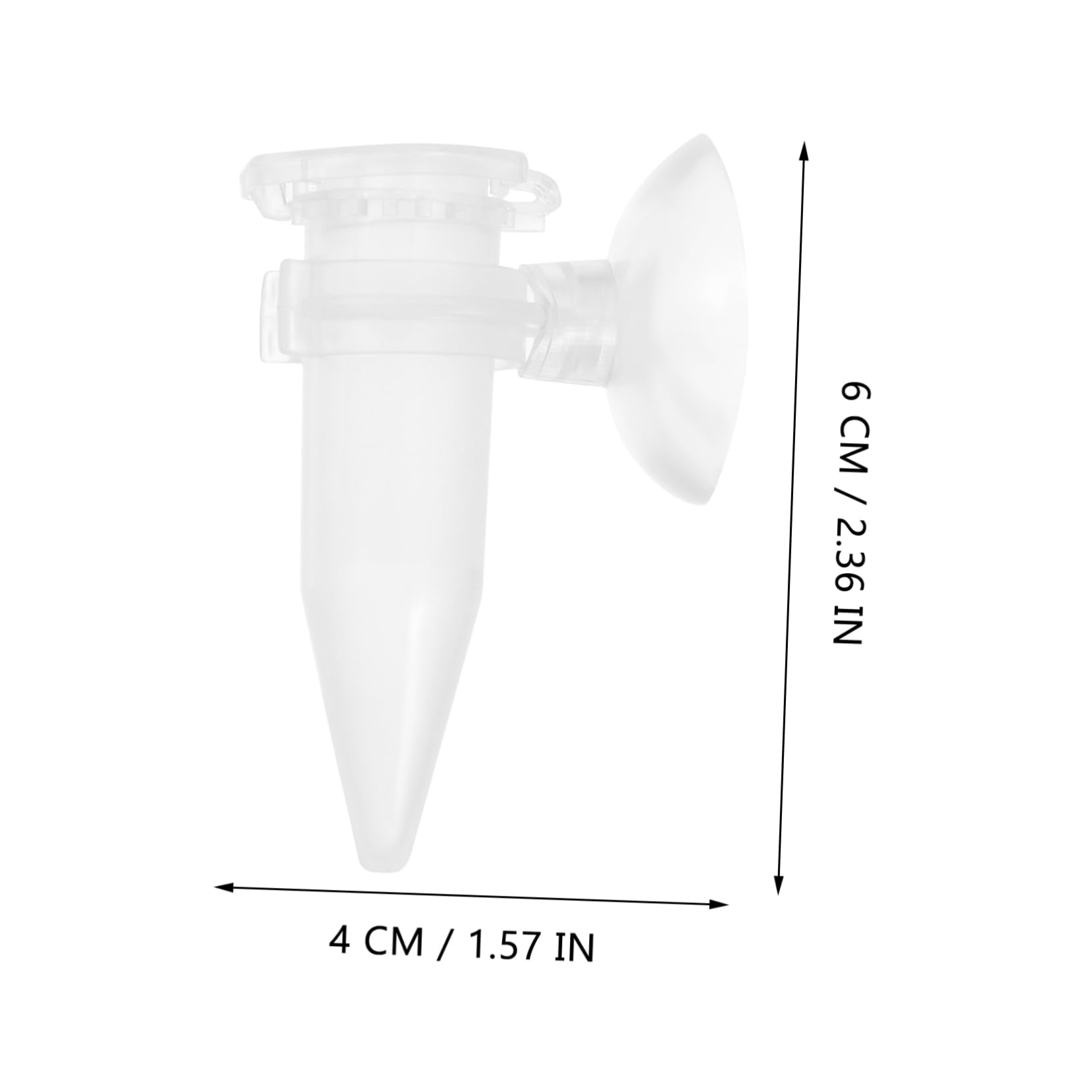 Beaupretty 5pièces Mini Couveuse à Crevettes avec Suction Cup Distributeur Automatique pour Aquarium Alimentateur Pratique pour Poissons Et Crevettes