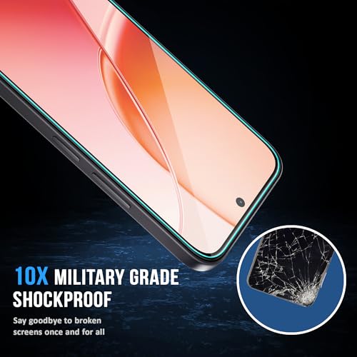Image of FIRST MART Military Grade Gorilla Tempered Glass For Vivo Y51 Pro (6.75 Inch) With Edge To Edge Full Screen Coverage and Easy Installation Kit | Black, Pack of 2