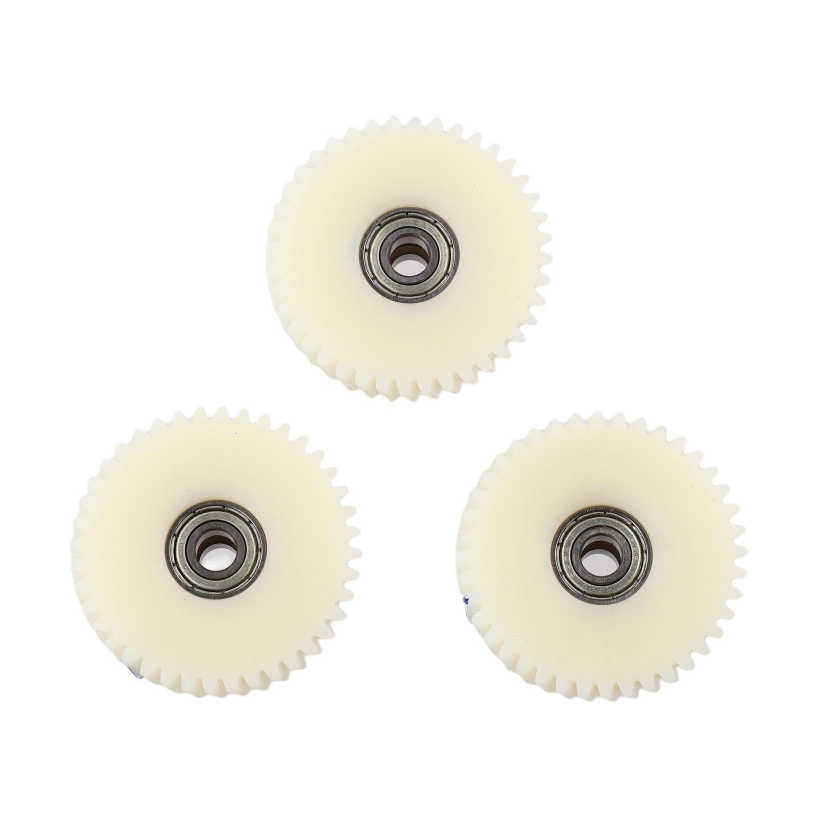 3-teiliges Getriebe-Set 40T+18T aus Nylon für AKM 95RX Motor, Ersatzteil für Elektrofahrrad-Antriebssystem, weiß