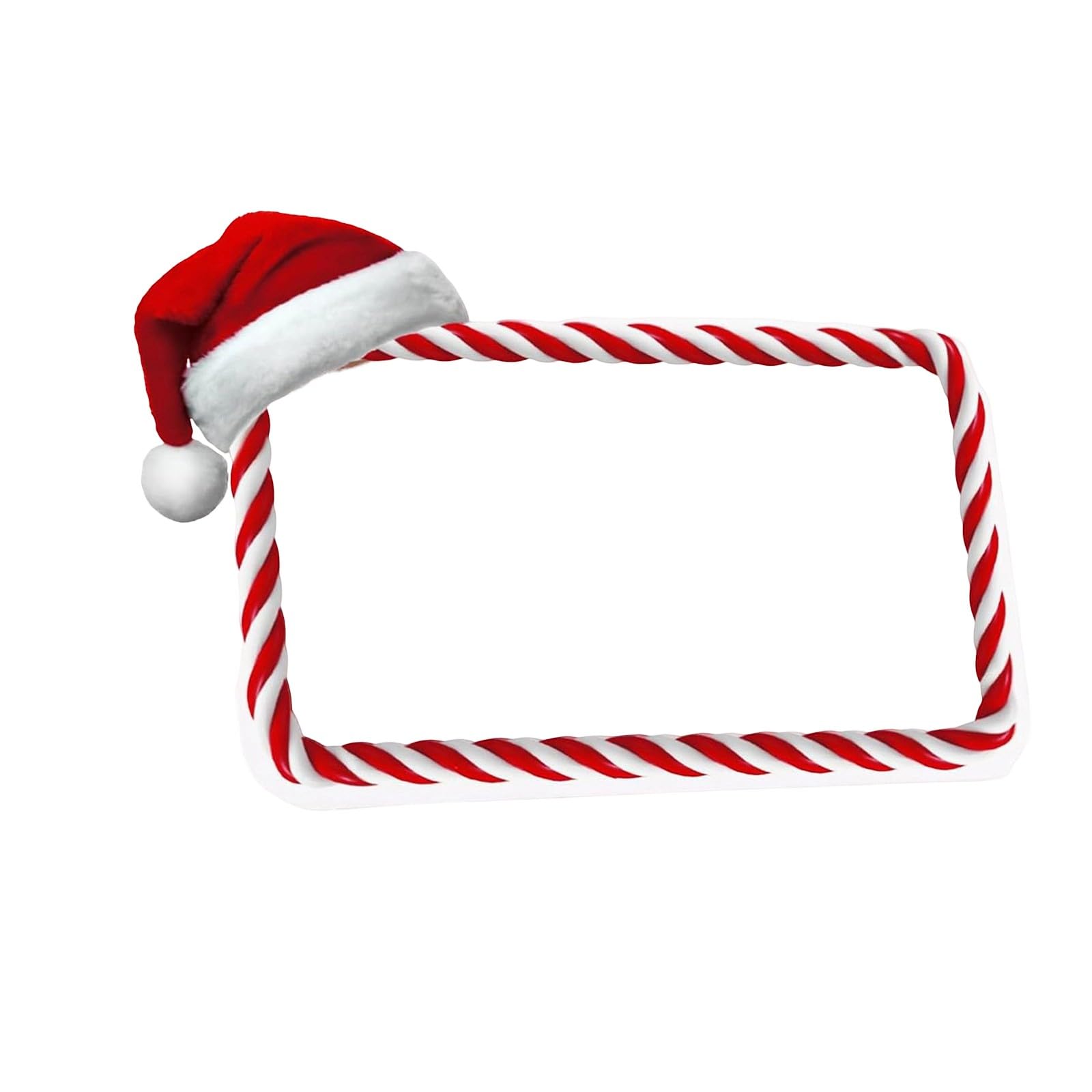 Piceioep Of 50 Festive Place Cards Featuring Red White Designs Guest Names for Holiday Parties Place Cards Christmas Hat