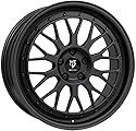 MB Design Felge LV1 7.0Jx17 ET35 4x100 Schwarz stumpfmatt kompatibel mit Dacia Jogger Logan Sandero