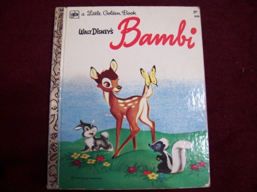 Bambi (A Little Golden Book, Walt Disney Produc... B001JYT32C Book Cover