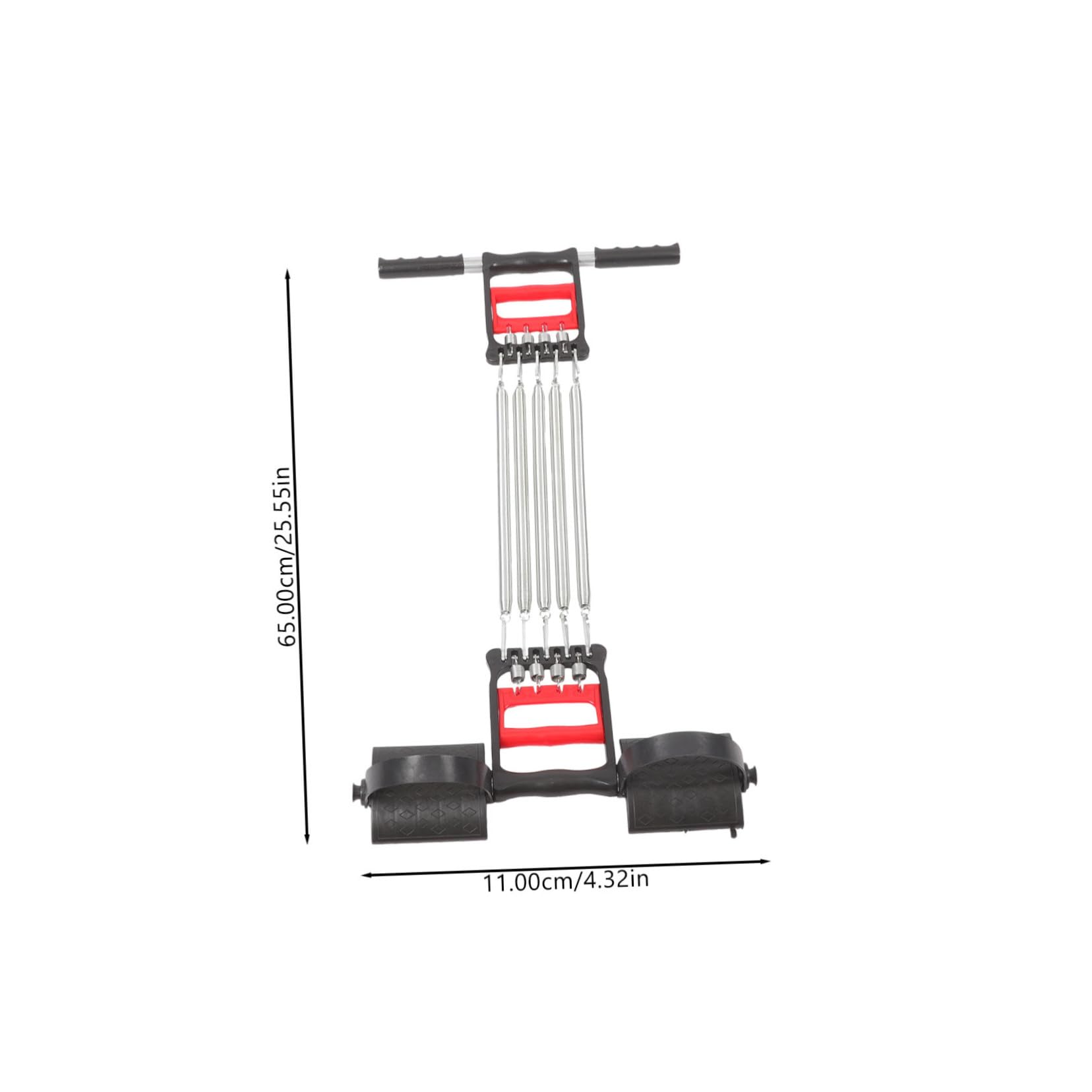Męski oporowy ekspander klatki piersiowej, ergonomiczne uchwyty, wielofunkcyjny sprzęt fitness do treningu ramion klatki piersiowej i pleców, trenażer sprężynowy do domowej siłowni fitness