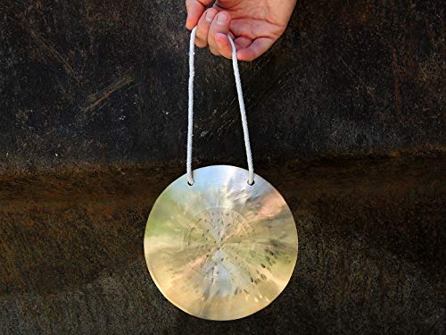 Original Feng Gong, Wind Gong aus China 15 cm, inkl. Holz-/ Baumwollklöppel -7016- … - Image 4
