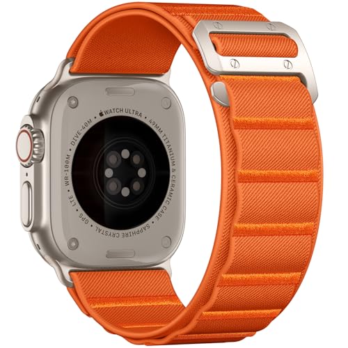 Bandletic Compatible with Bracelet Apple Watch Ultra 2/Ultra 3, Bracelets Larges Souples Respirants pour Sport avec Crochet G pour Apple Watch Series 11/10 46mm, 9/8/7 45mm, SE 6/5/4 44mm, 3/2/1 42mm