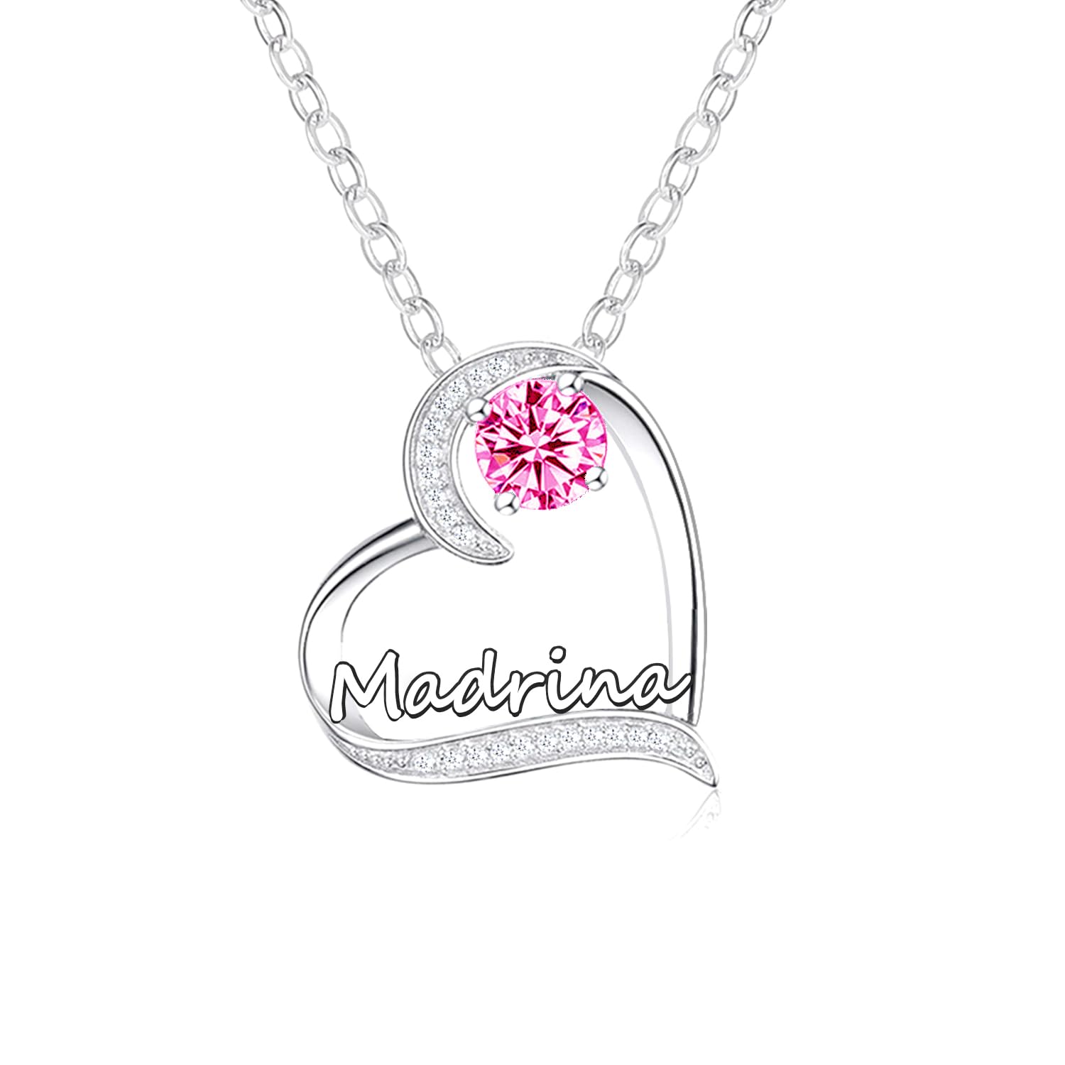 GUOYU Regalo para Madrina,Collar Madrina,Regalo Madrina,Regalo Dia de la Madre, Regalo día de Pascua Bautismo,Regalo de cumpleaños para Madrina