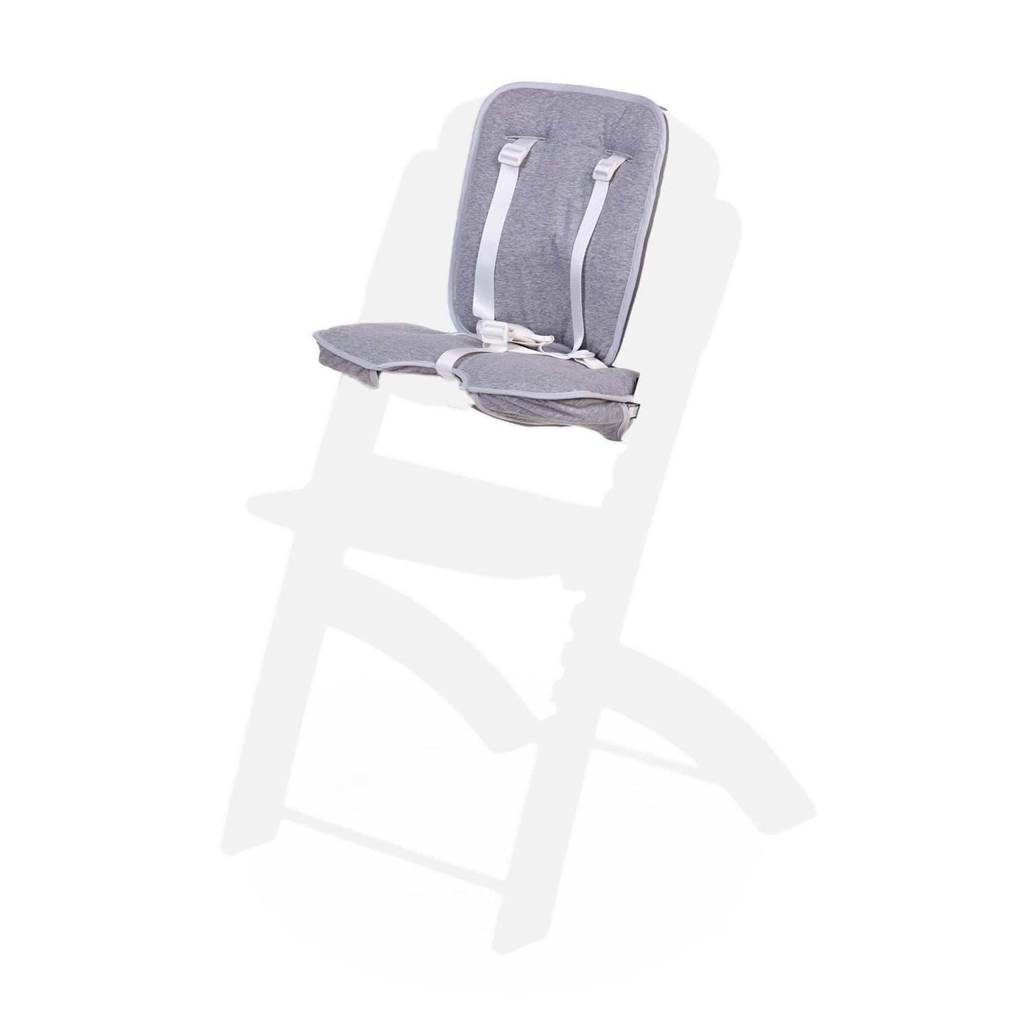CHILDHOME, Evosit Childhome poduszka do siedzenia, 100% bawełna, jersey Oekotex, kolor szary