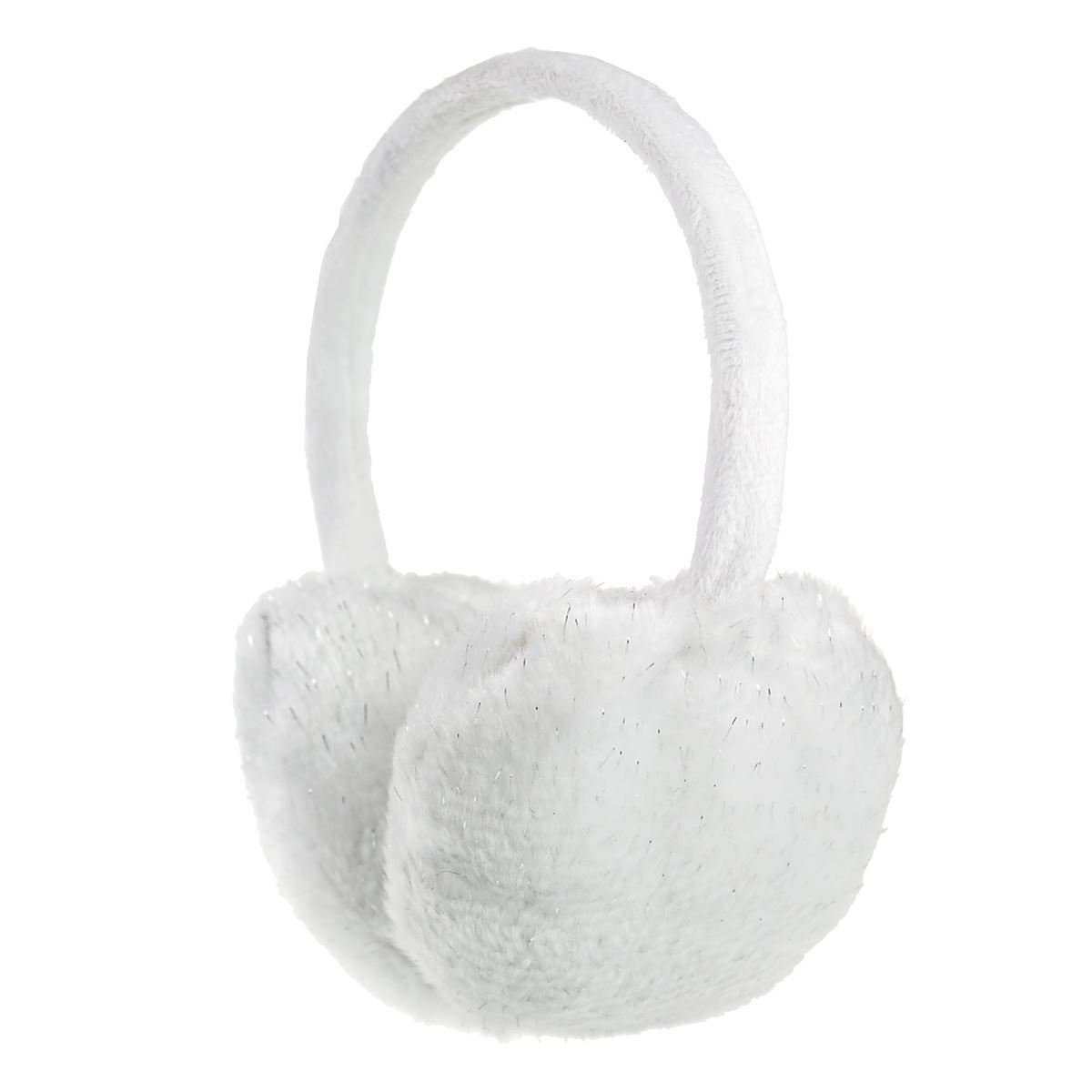 Basic SenseWomen Girls Plain Fluffy Thermal Winter Glitter Earmuffs, Ear Warmer