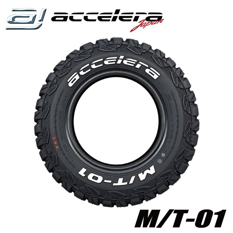 Amazon.co.jp: アクセレラ M/T-01 185/85R16 LT 105/103L ホワイト