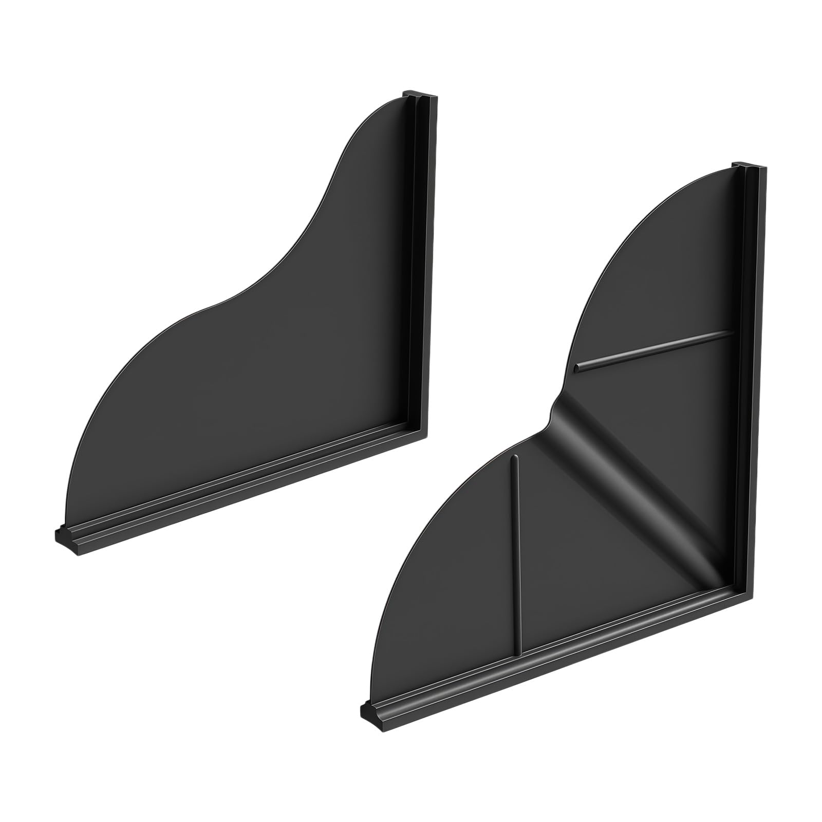 Bathtubs Shower Water Splash Guards Auto Adhesive Shower Splash Guards for Bathtubs and Washbasins Splashing Guard