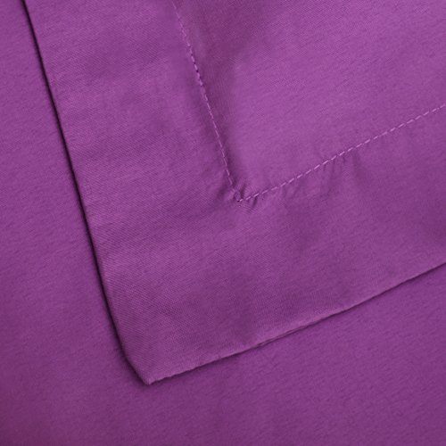 Amazon Basics Microfiber Duvet Cover Set in Plum #TOP4