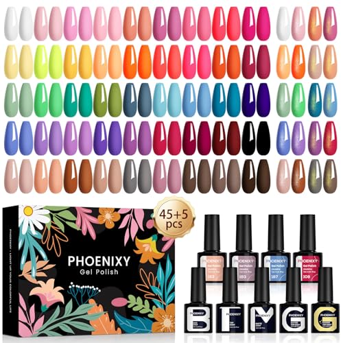 Pintauñas Semipermanentes Phoenixy 45 Colore Esmalte...